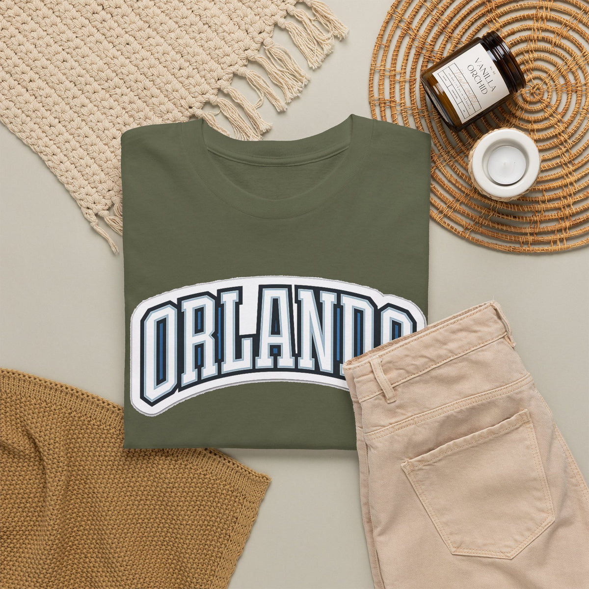 Orlando Arch Tee — City Vintage Style T‑Shirt