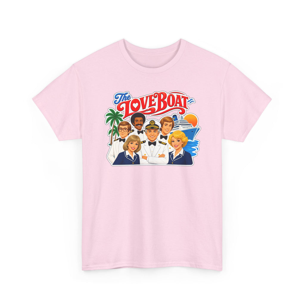 The Love Boat Crew Cotton T-Shirt — Retro TV Cruise Logo Tee