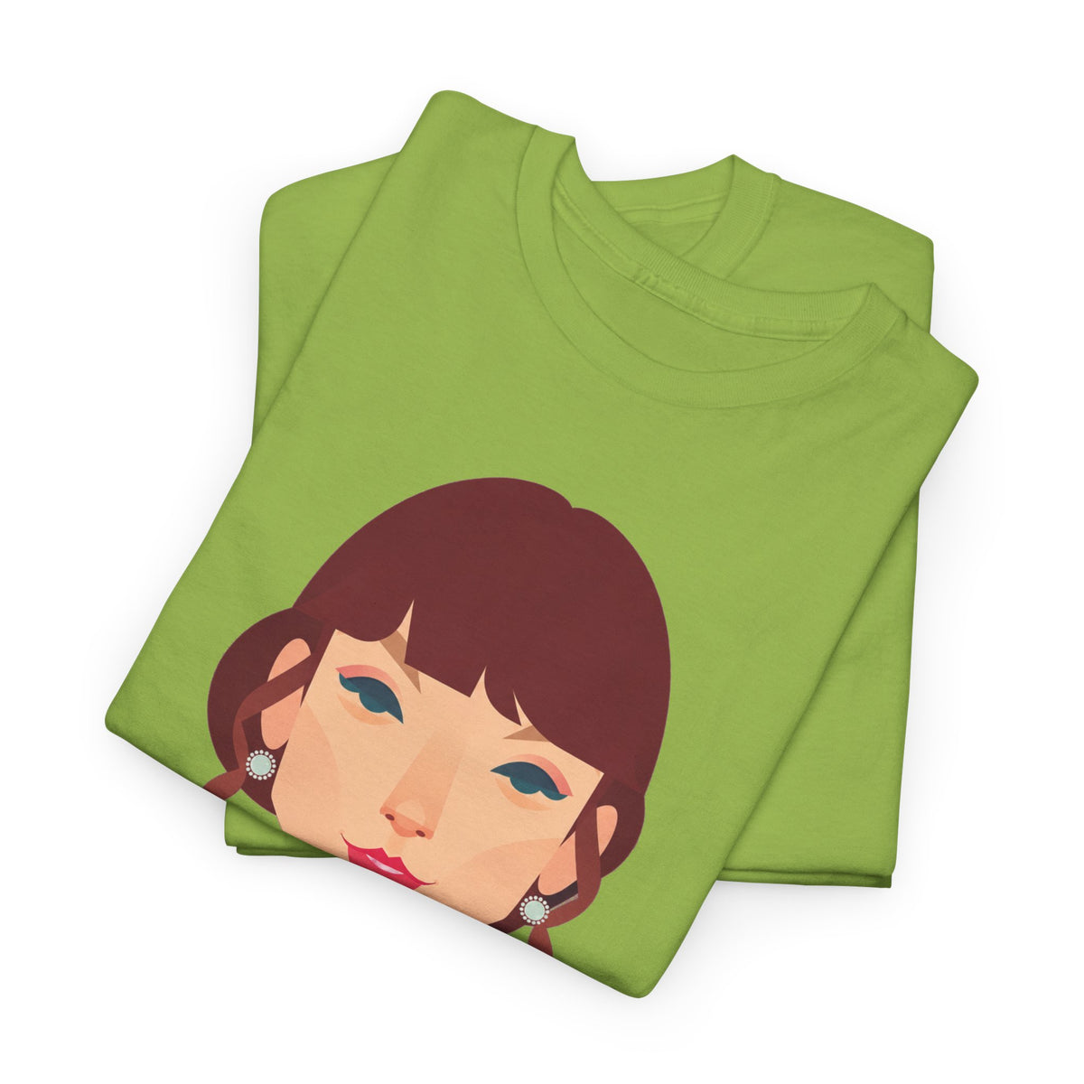 T Swift Illustration Cotton T-Shirt