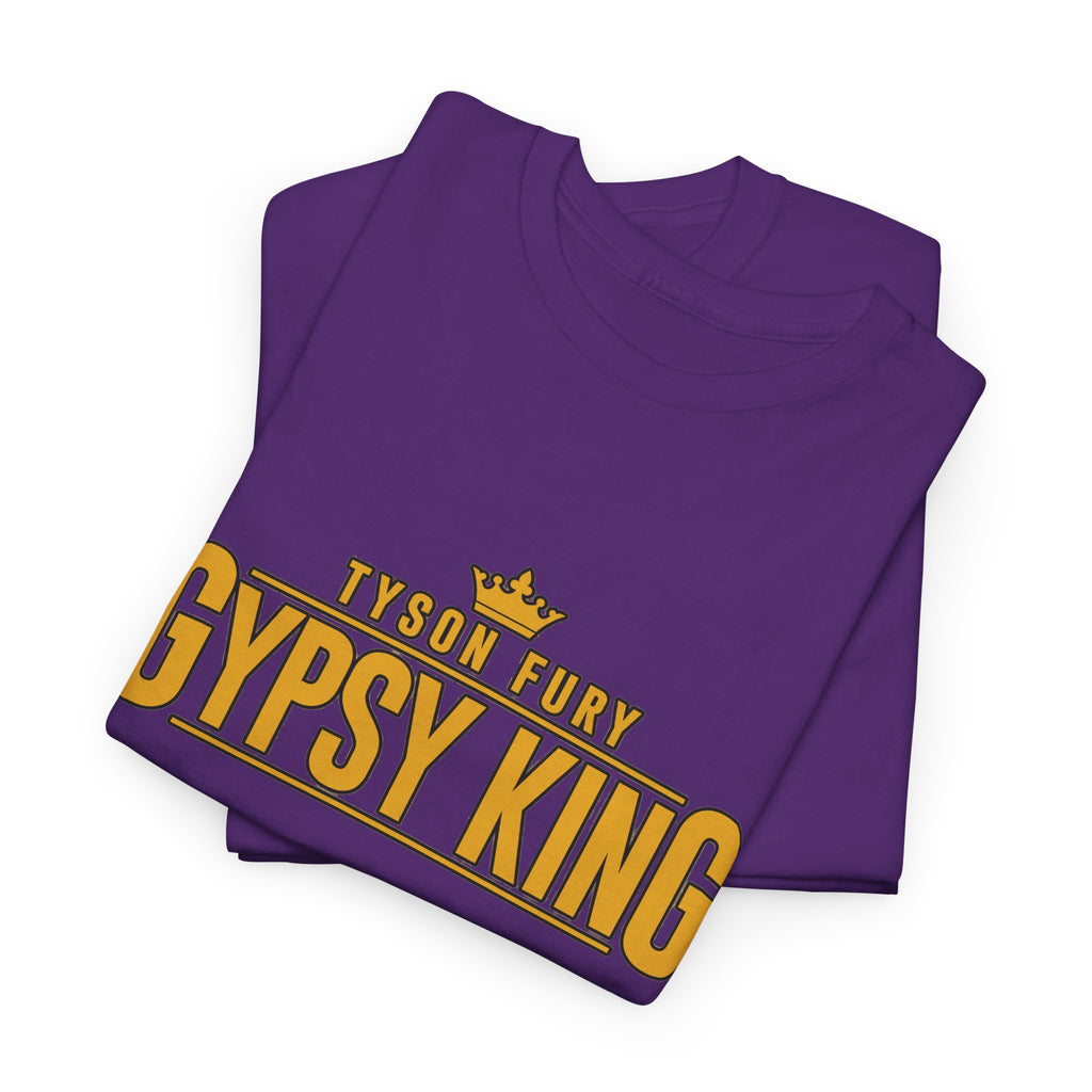 T-Shirt — "Gypsy King" Retro Crown Boxing Tribute Tee