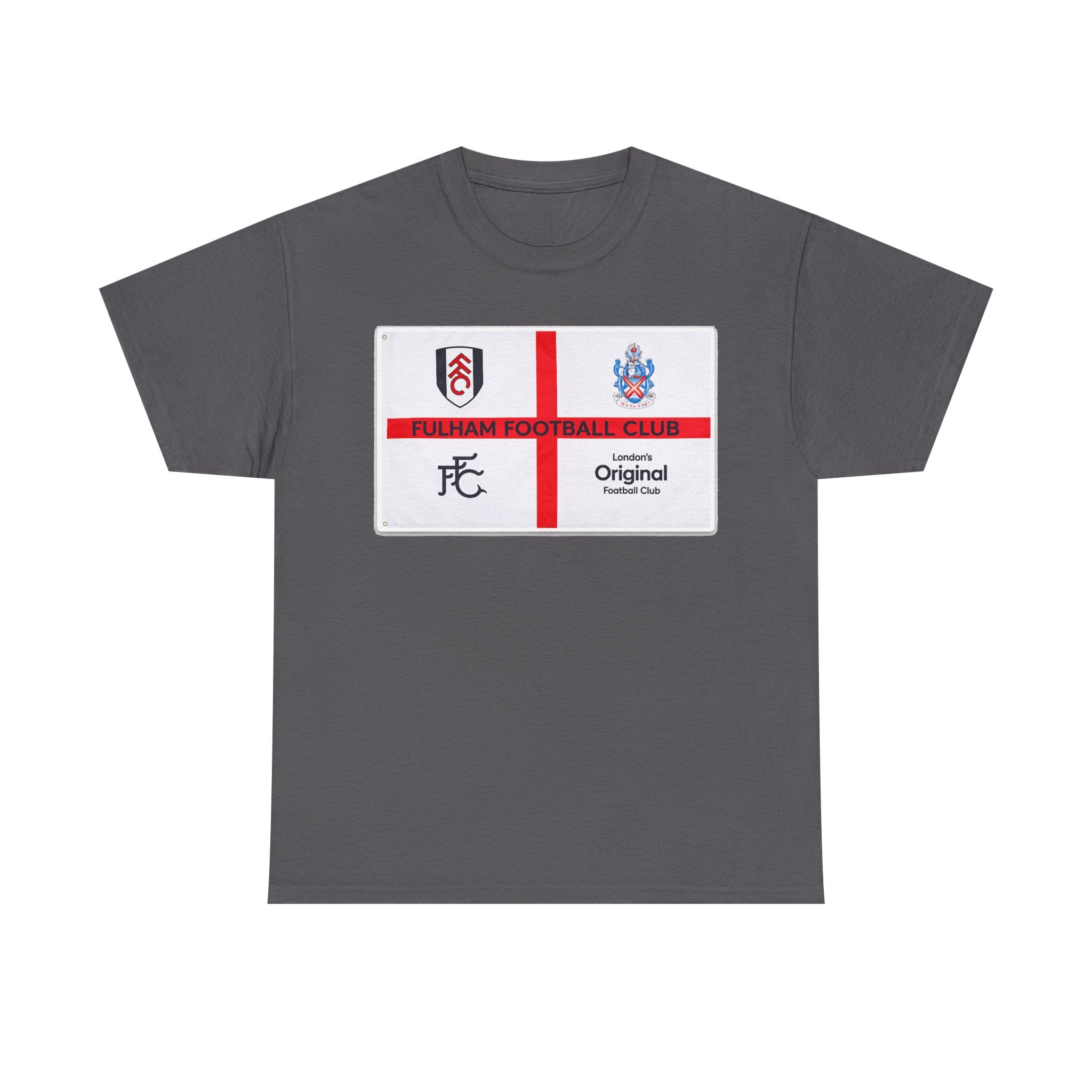 Fulham Football Club Crest Tee — St George’s Cross Football Shirt