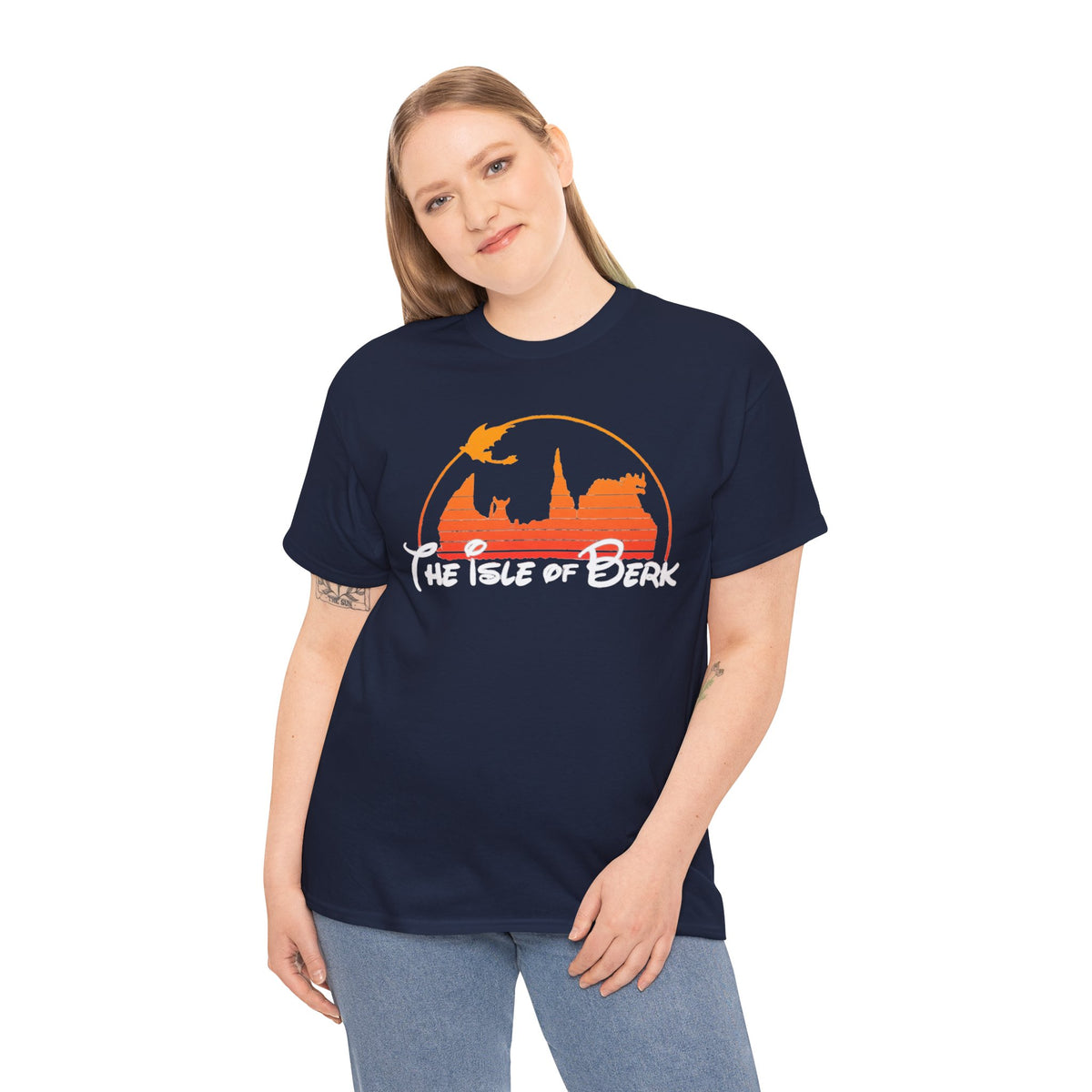 Isle of Berk Sunset Tee — How to Train Your Dragon Inspired Graphic T-Shirt