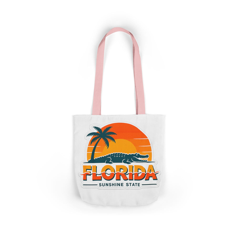 Florida Sunshine State Canvas Tote