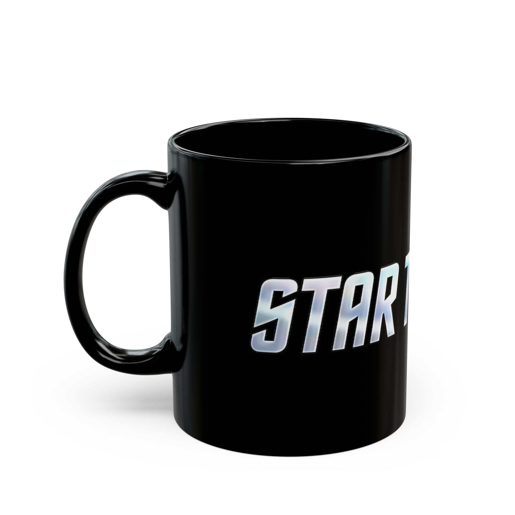 Star Trek 60th Anniversary Black Coffee Mug — Sci‑Fi Fan Gift (11oz/15oz)