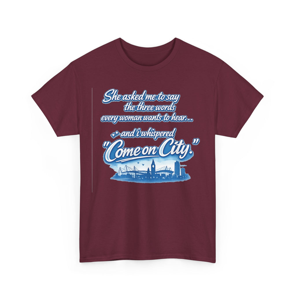 Come on City Skyline Tee — Retro Script Urban Pride T‑Shirt