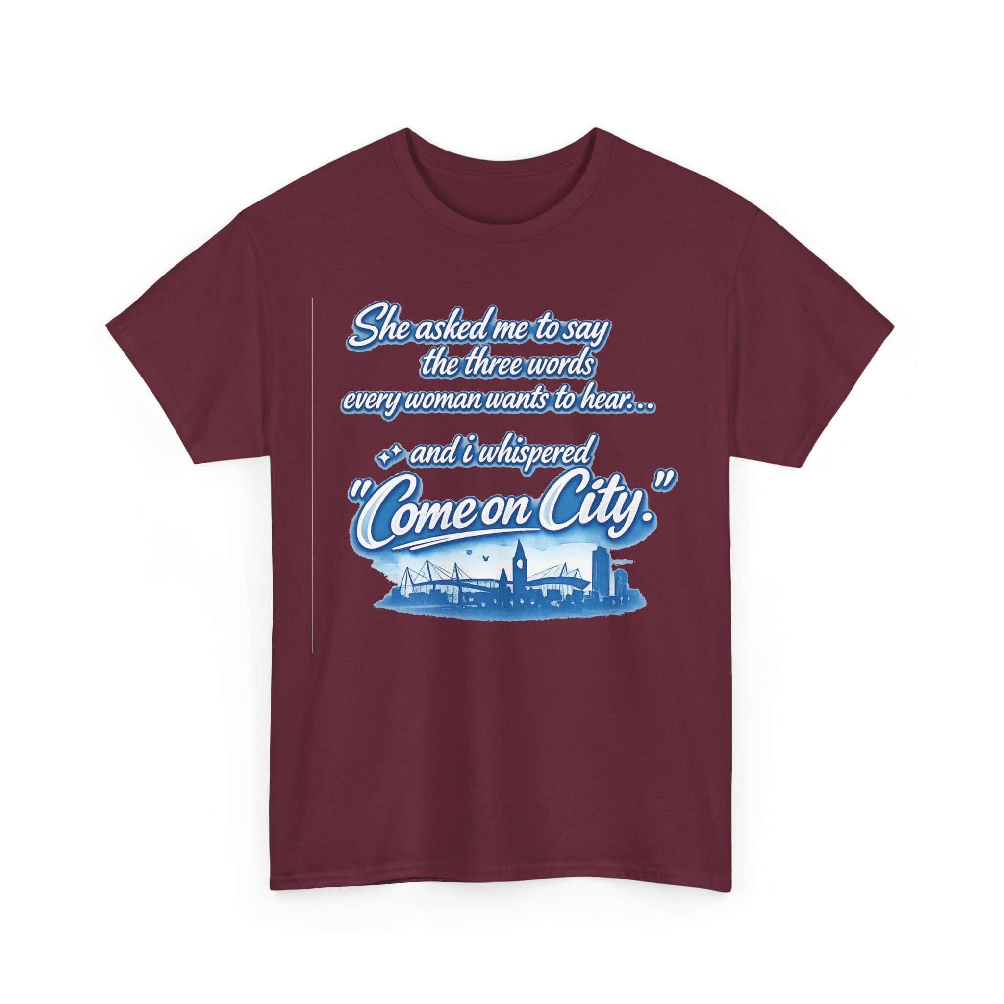 Come on City Skyline Tee — Retro Script Urban Pride T‑Shirt