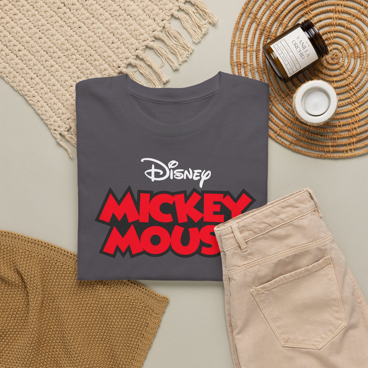 Disney Mickey Mouse Unisex Heavy Cotton Tee