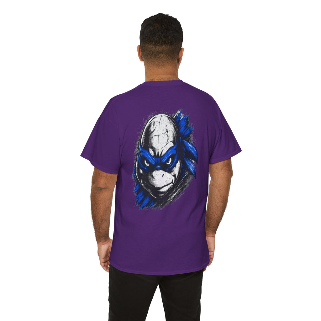 TMNT Leonardo Graphic Tee — Blue Mask Turtle T-Shirt