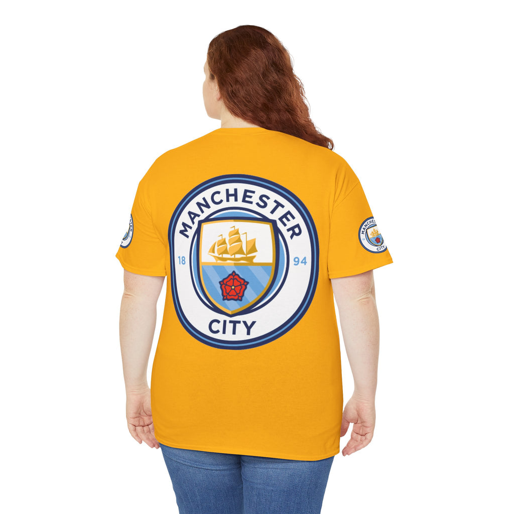Manchester City Crest T-Shirt — Football Club Logo Tee