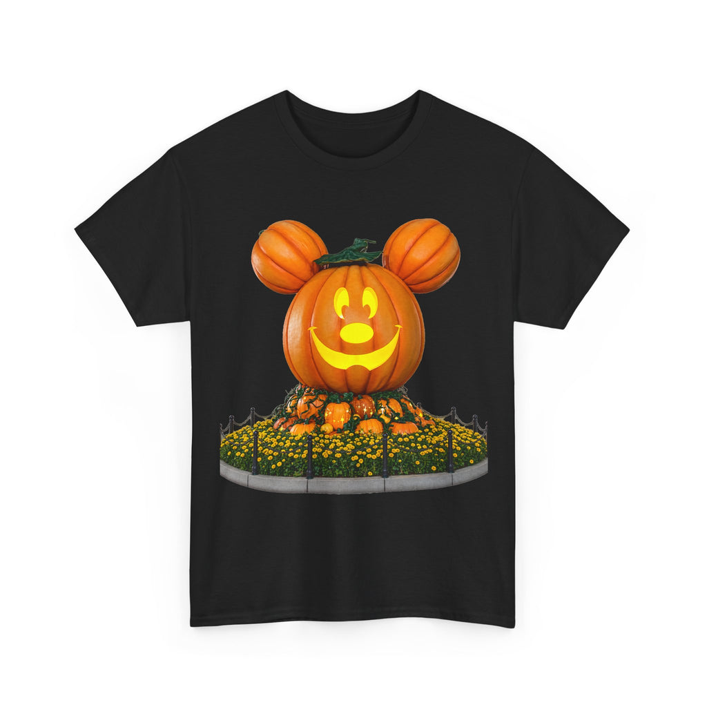 Mickey Pumpkin Jack-O'-Lantern Tee — Halloween Pumpkin Mouse T-Shirt