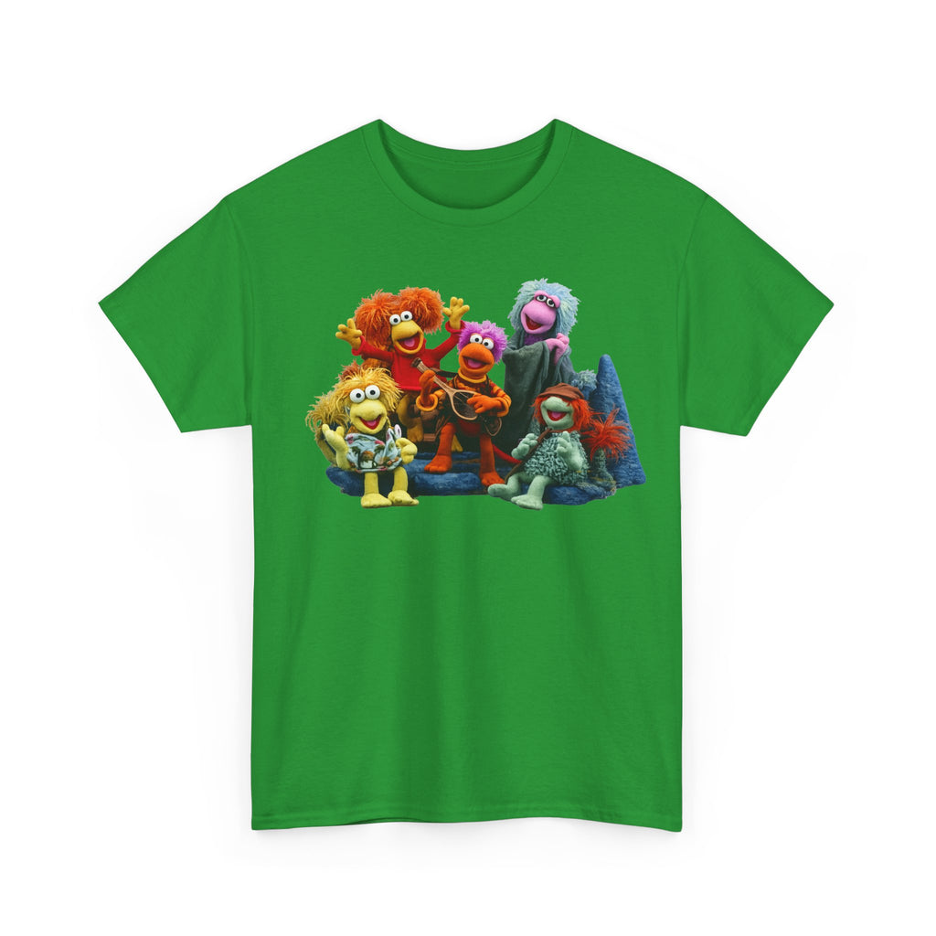 Fraggle Rock Muppet Crew Graphic Tee — Vintage Puppet Group T-Shirt