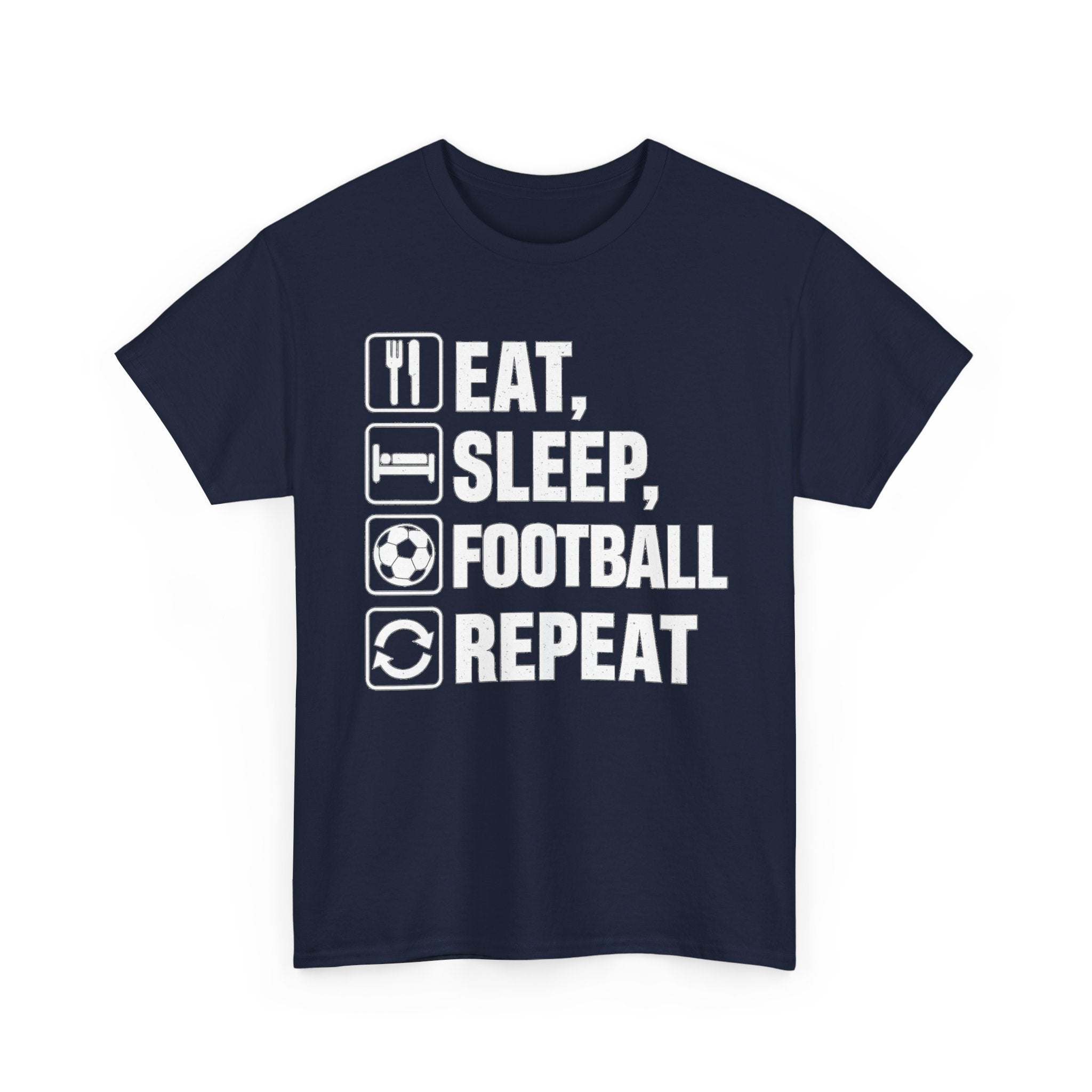 Football Eat Sleep Repeat T-Shirt