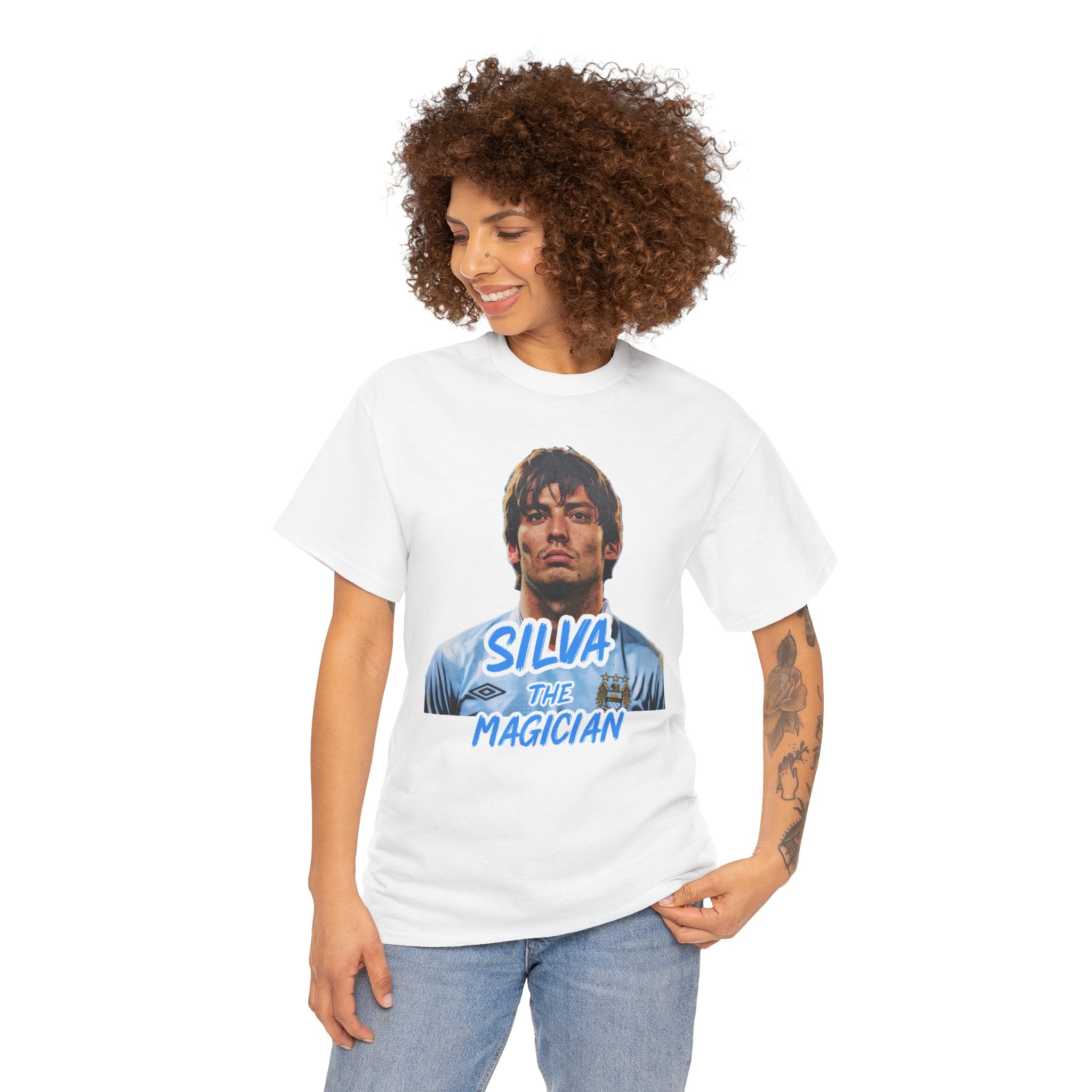 David Silva Manchester City The Magician Soccer Tee