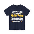 Middle Finger Thank You Tee — Funny Sarcastic Graphic T-Shirt