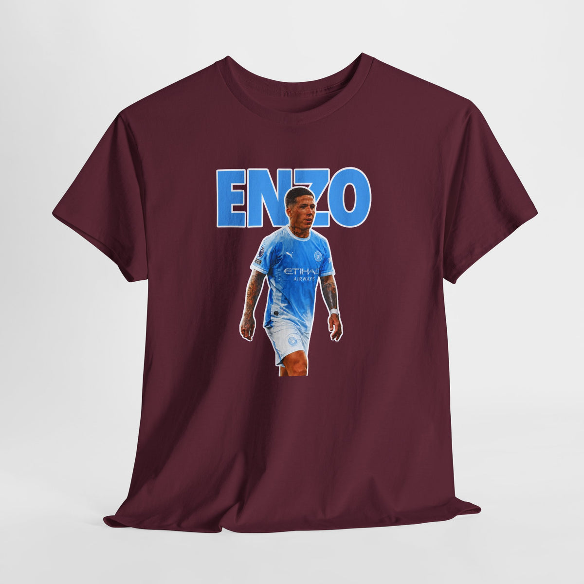 Enzo Fernandez Manchester City Inspired Cotton T-Shirt