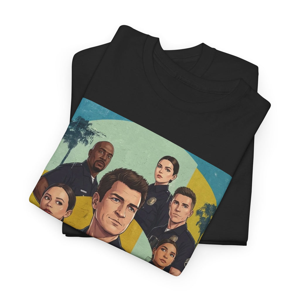The Rookie TV Cast Graphic Tee — Vintage Poster Style Shirt