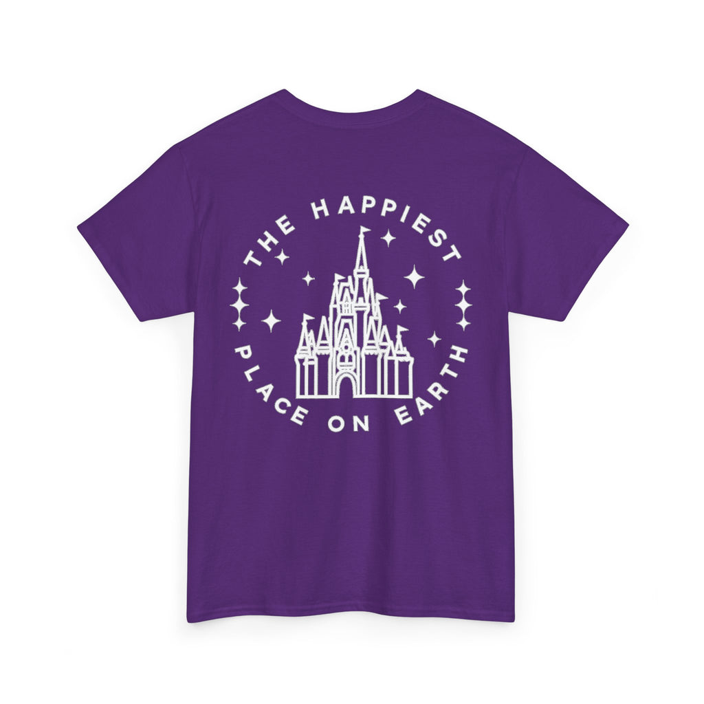 Castle Graphic Tee — "The Happiest Place on Earth" Theme Park T‑Shirt