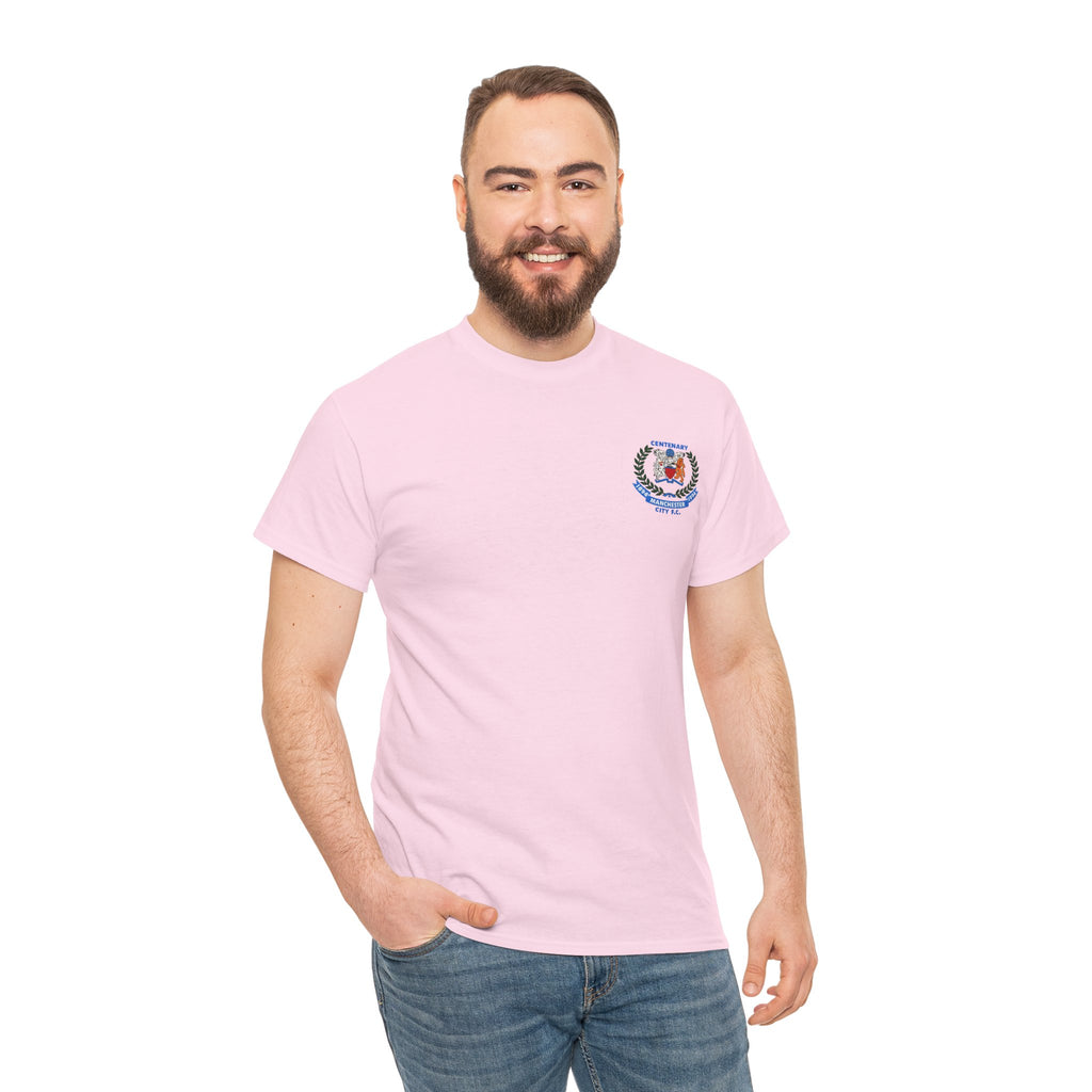 Centenary Manchester City FC Crest Tee — 1894–1994 Commemorative Shirt