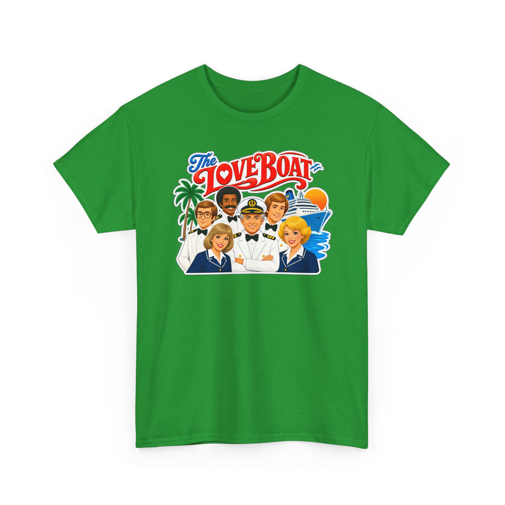The Love Boat Crew Cotton T-Shirt — Retro TV Cruise Logo Tee