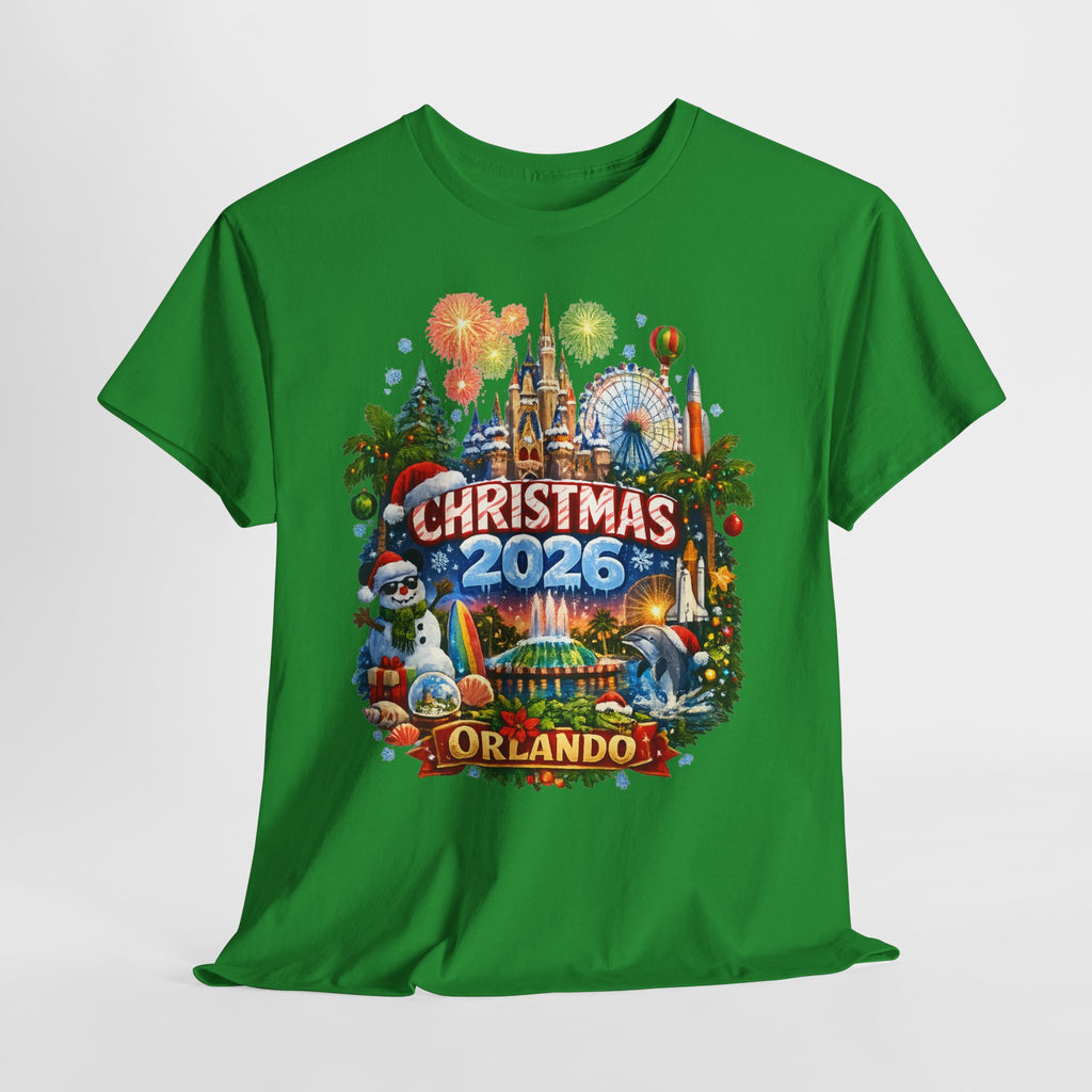 Christmas 2026 Orlando T-Shirt — Holiday Theme Park Souvenir Tee