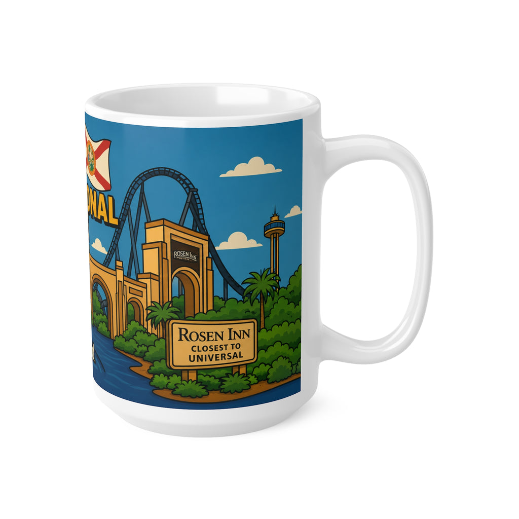SeaWorld International Drive Orlando Coffee Mug — 11oz/15oz Ceramic Souvenir