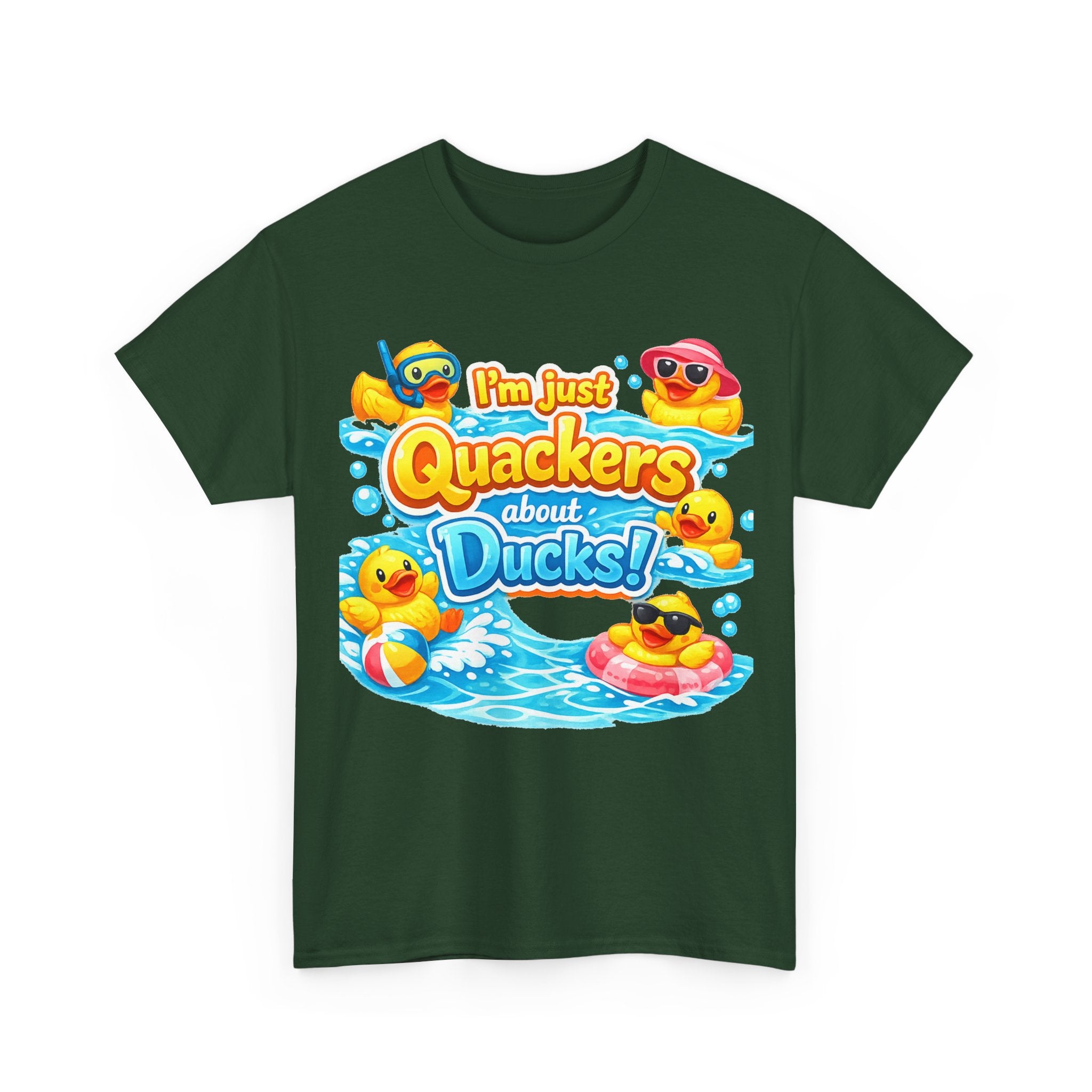 I'm Just Quackers About Ducks! Cute Rubber Duck Pool Tee