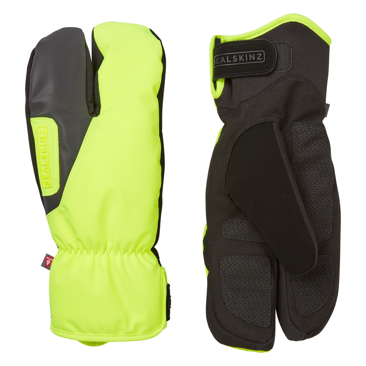 Waterproof Extreme Cold Weather Cycle Split Finger Glove for Men and Women