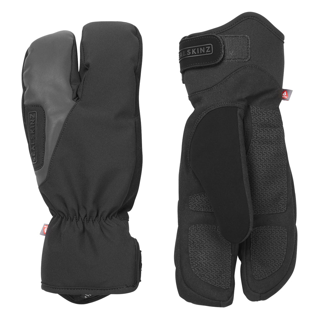 Waterproof Extreme Cold Weather Cycle Split Finger Glove for Men and Women
