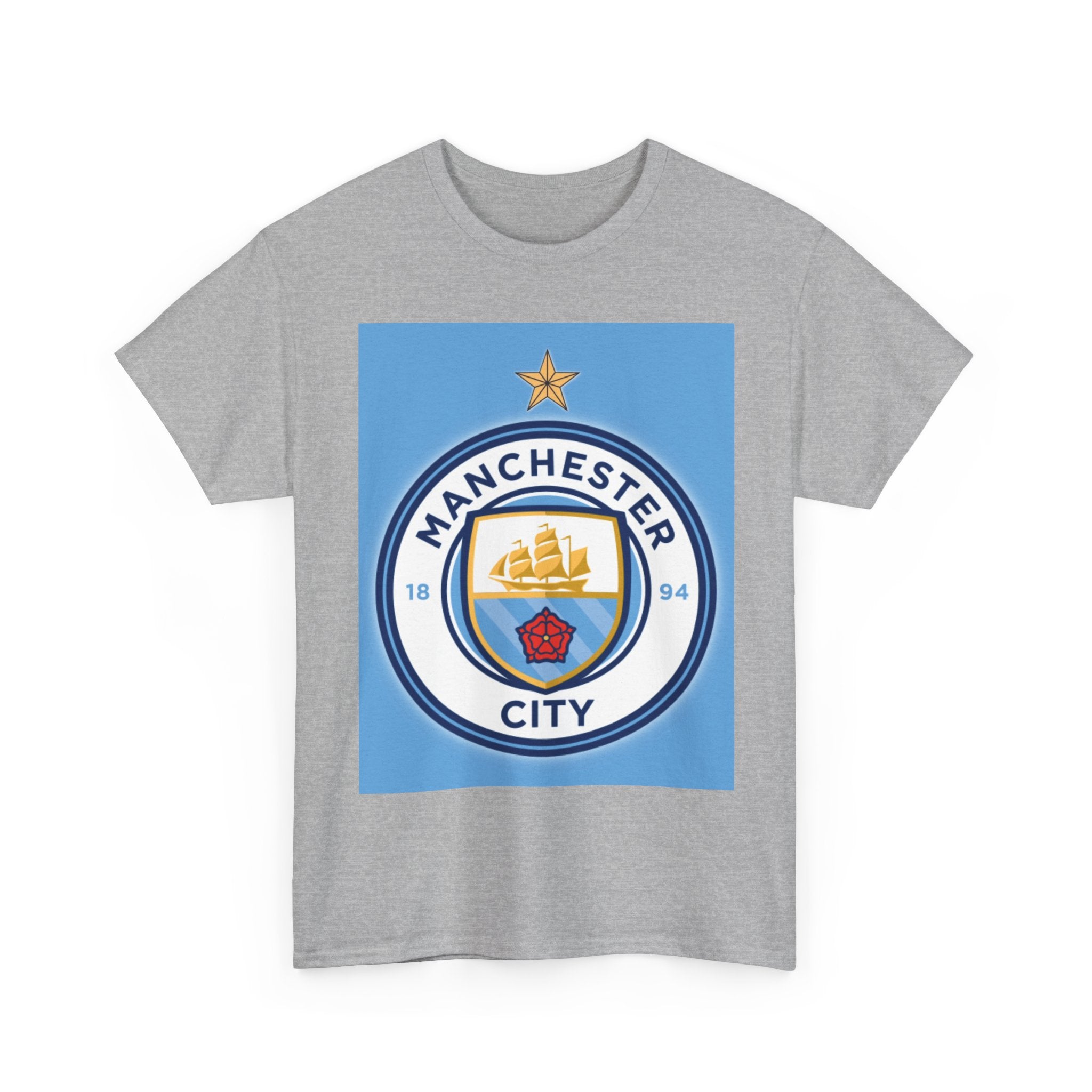 Manchester City Logo T-Shirt – Football Fan Tee