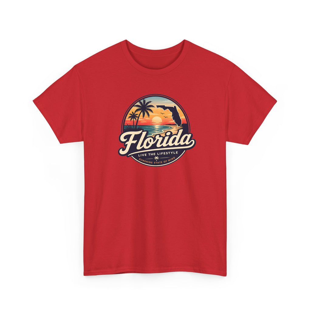 Florida Sunset Tee — Vintage Palm Beach Graphic T-Shirt