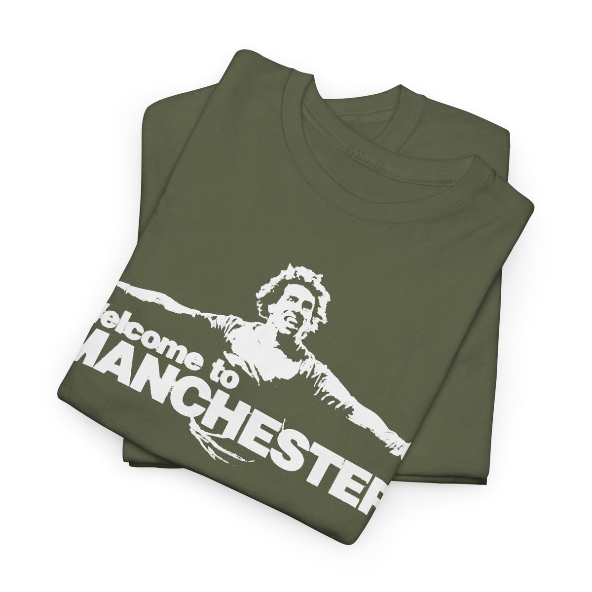 Welcome to Manchester Tee — Retro Carlos Tevez Manchester City Graphic Cotton T-Shirt
