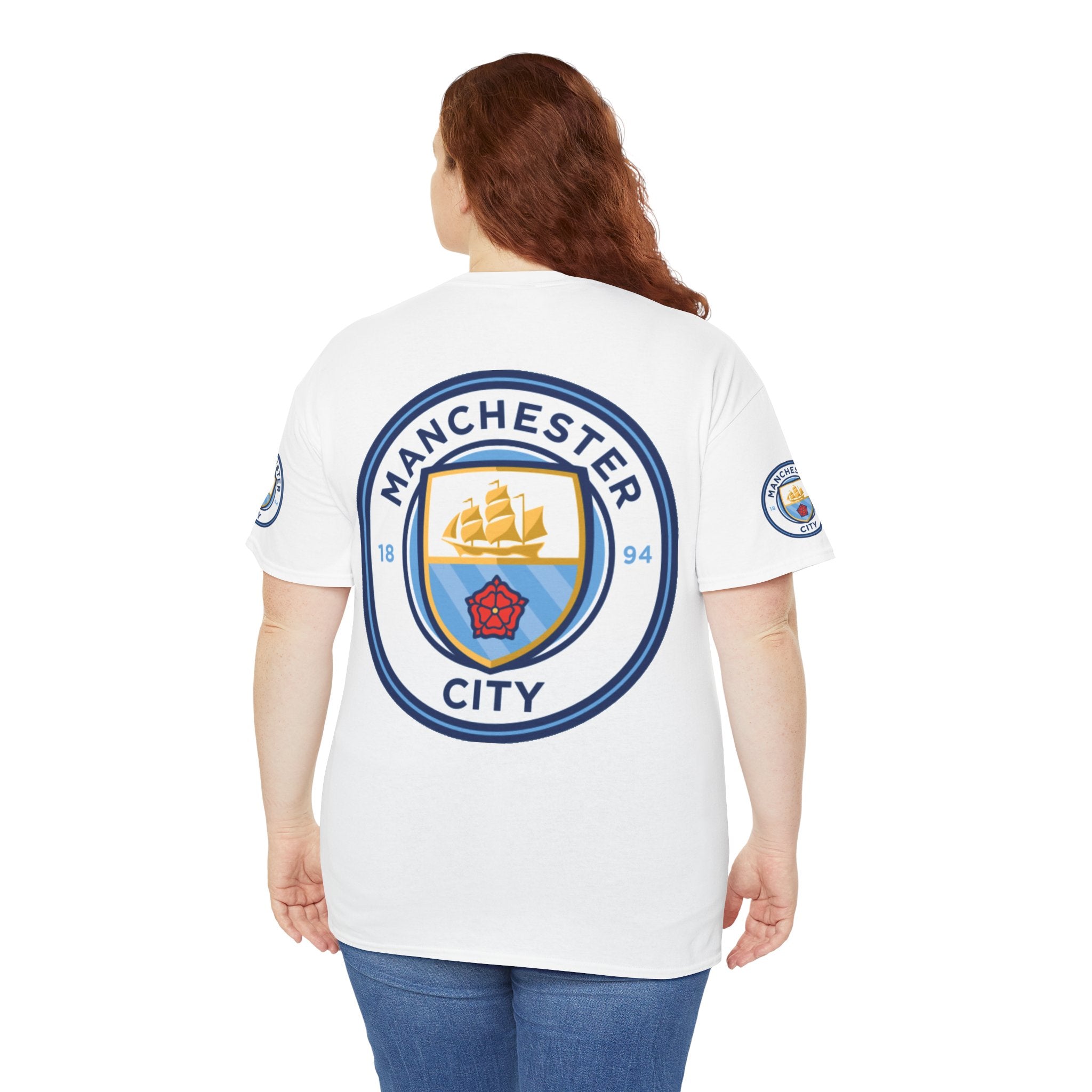 Manchester City Crest T-Shirt — Football Club Logo Tee