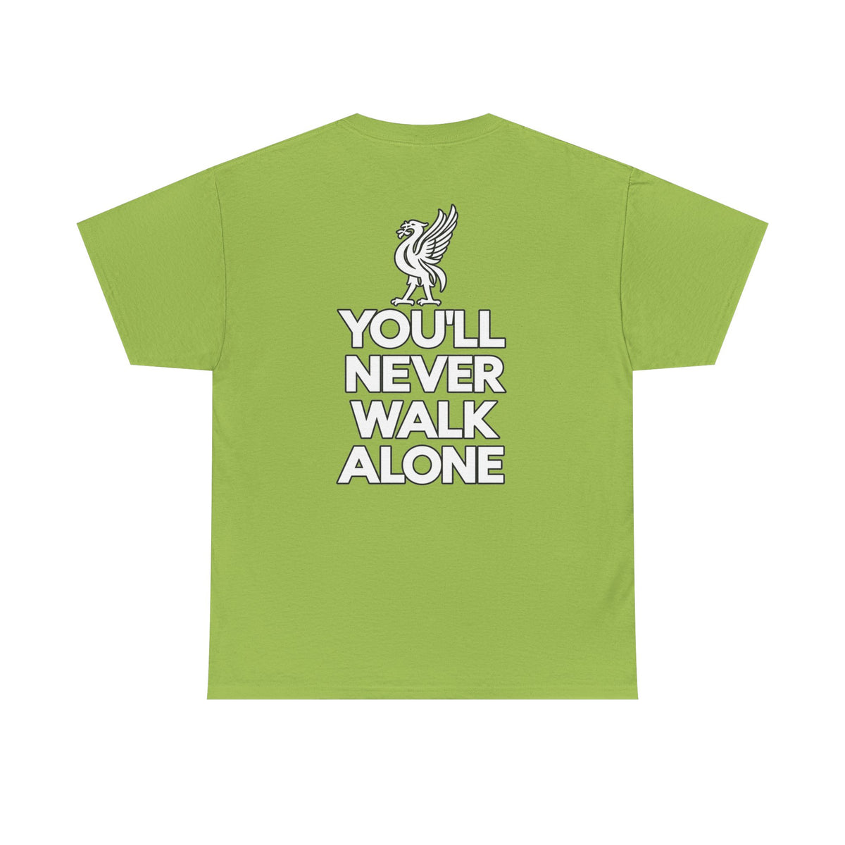 You'll Never Walk Alone T‑Shirt — Liverpool FC Crest Cotton Tee