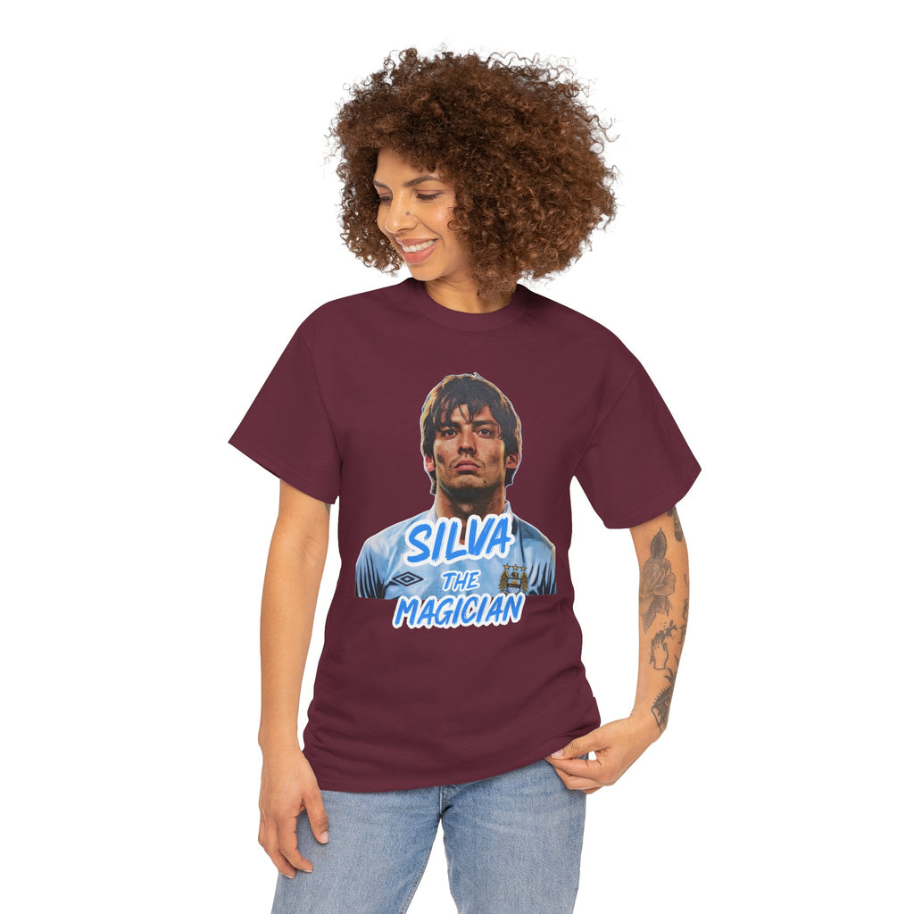 David Silva Manchester City The Magician Soccer Tee