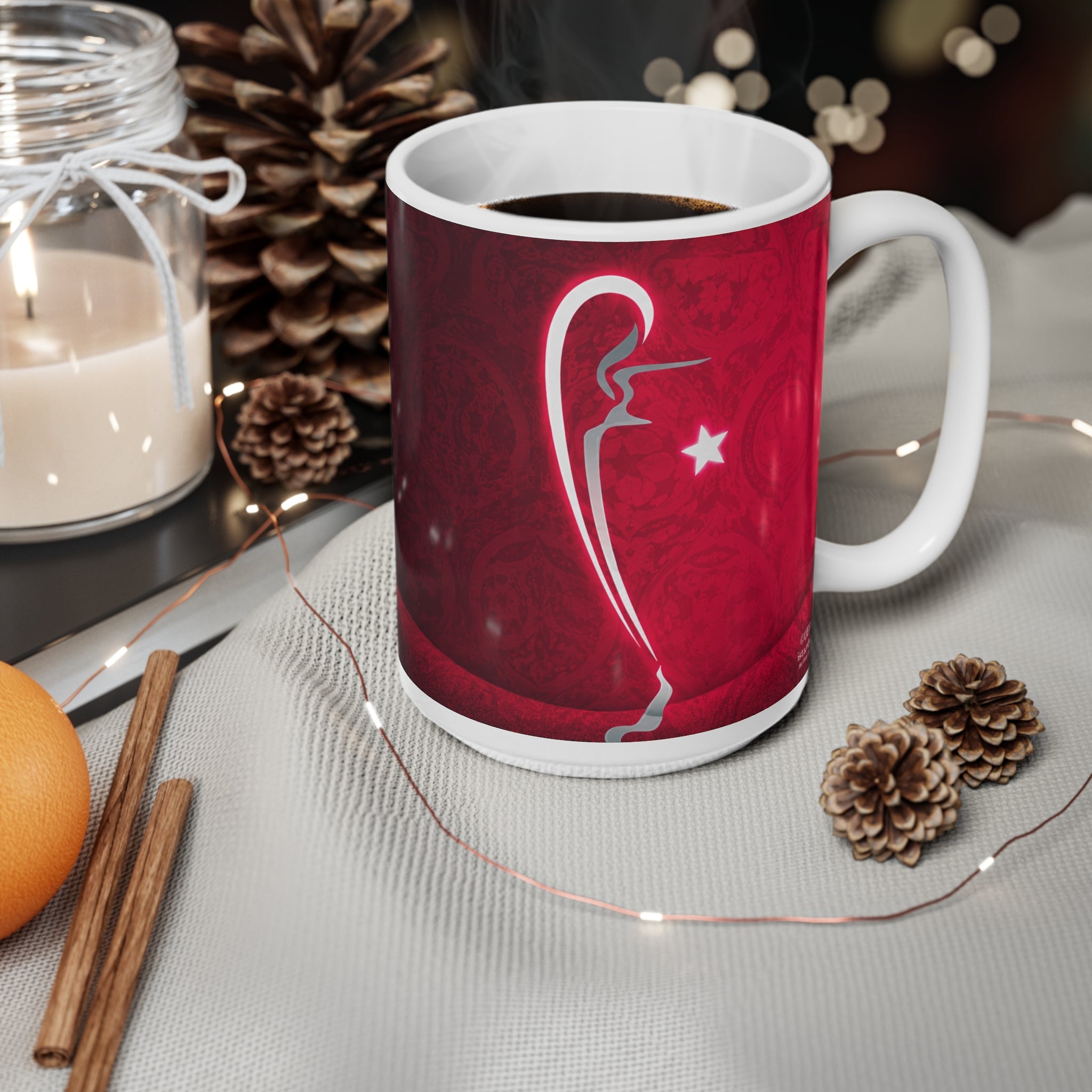 2005 Champions League Final Programme Cover Inspired Mug — AC Milan vs Liverpool 11oz/15oz Ceramic