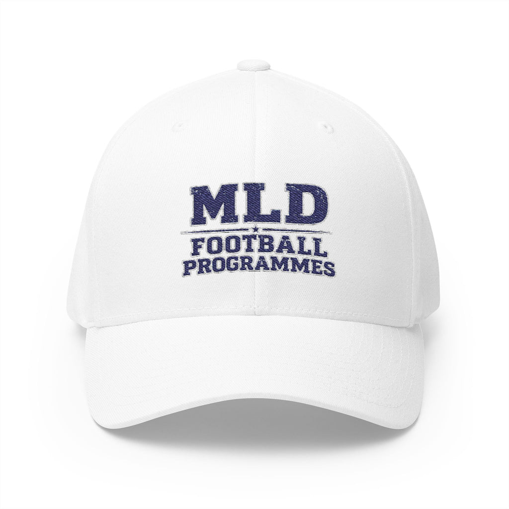 MLD Football Programmes Embroidered Cap – Structured Closed-Back Baseball Hat