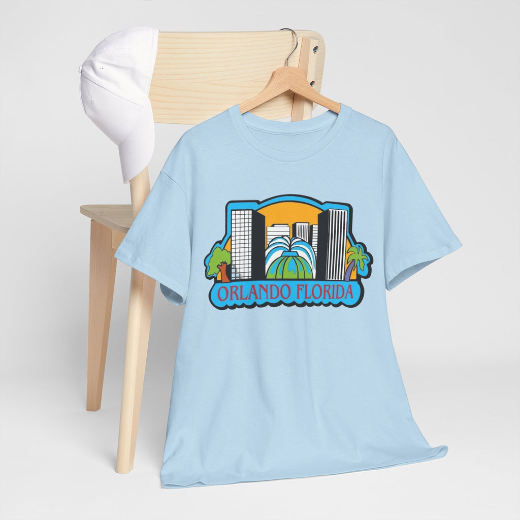 Orlando Florida Retro Skyline T-Shirt