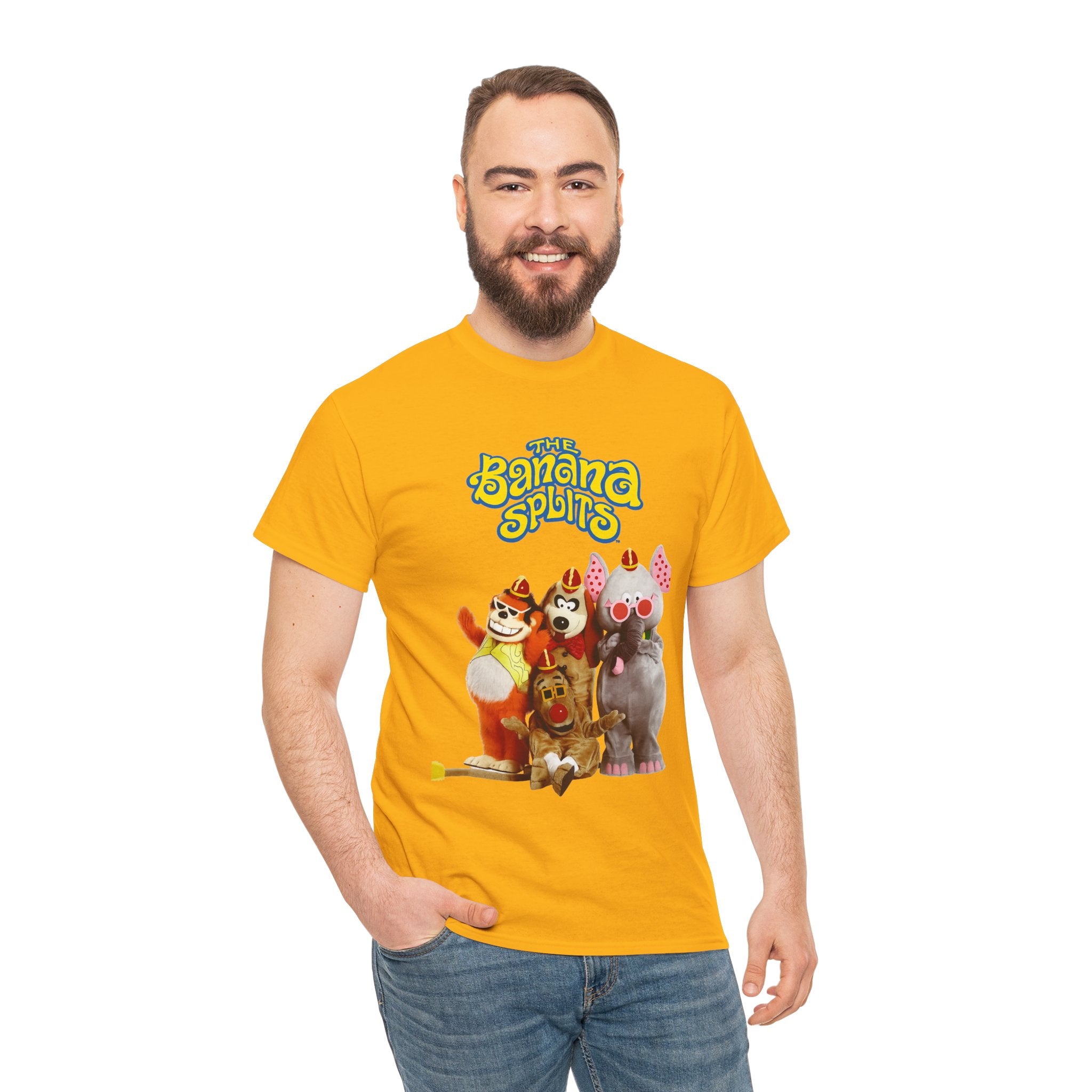 Vintage Banana Splits Graphic Tee (Retro TV Characters)