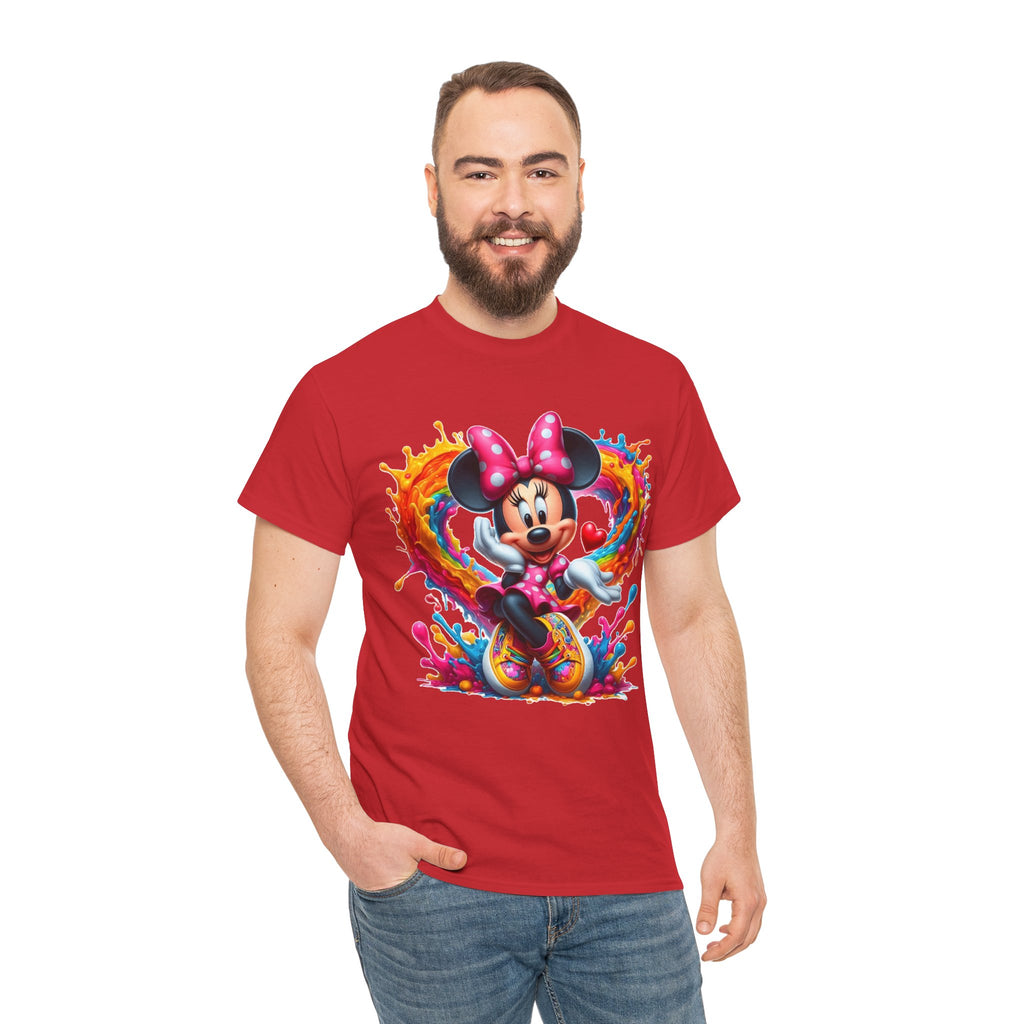 Minnie Mouse Unofficial Color Splash T‑Shirt