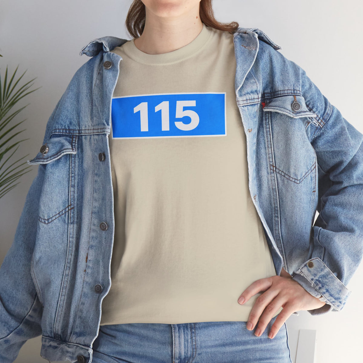 Manchester City 115 Inspired Minimalist Graphic Cotton T-Shirt