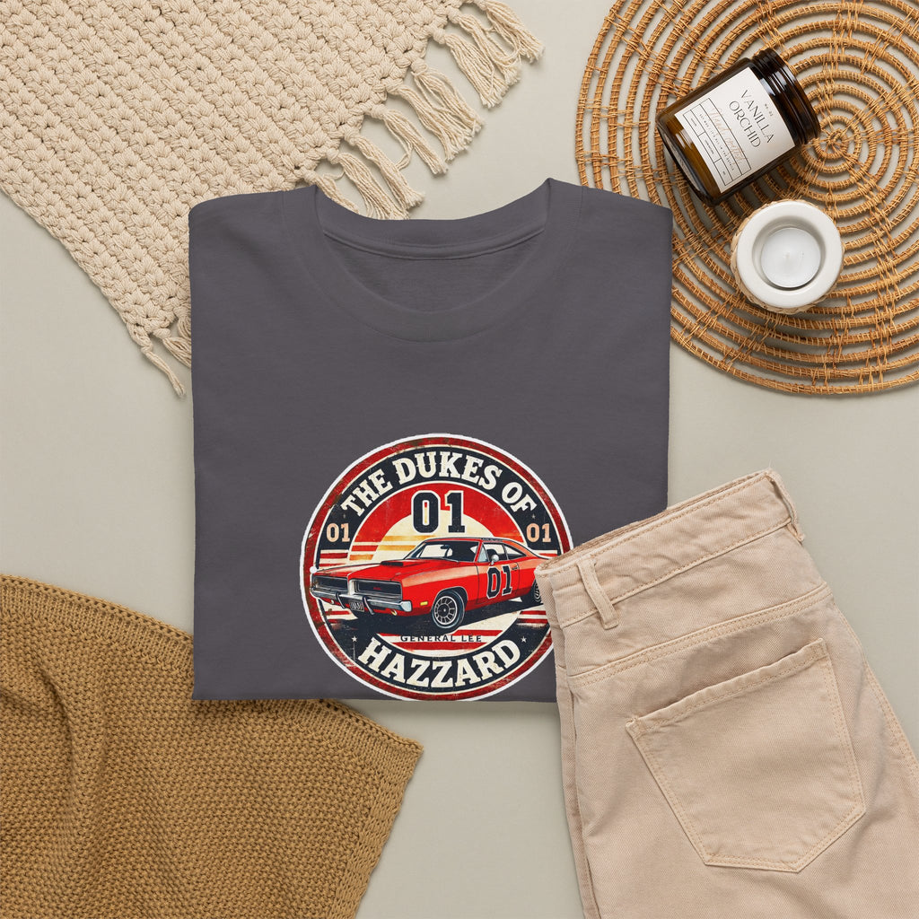 Dukes of Hazzard '01' Car Logo Cotton T-Shirt