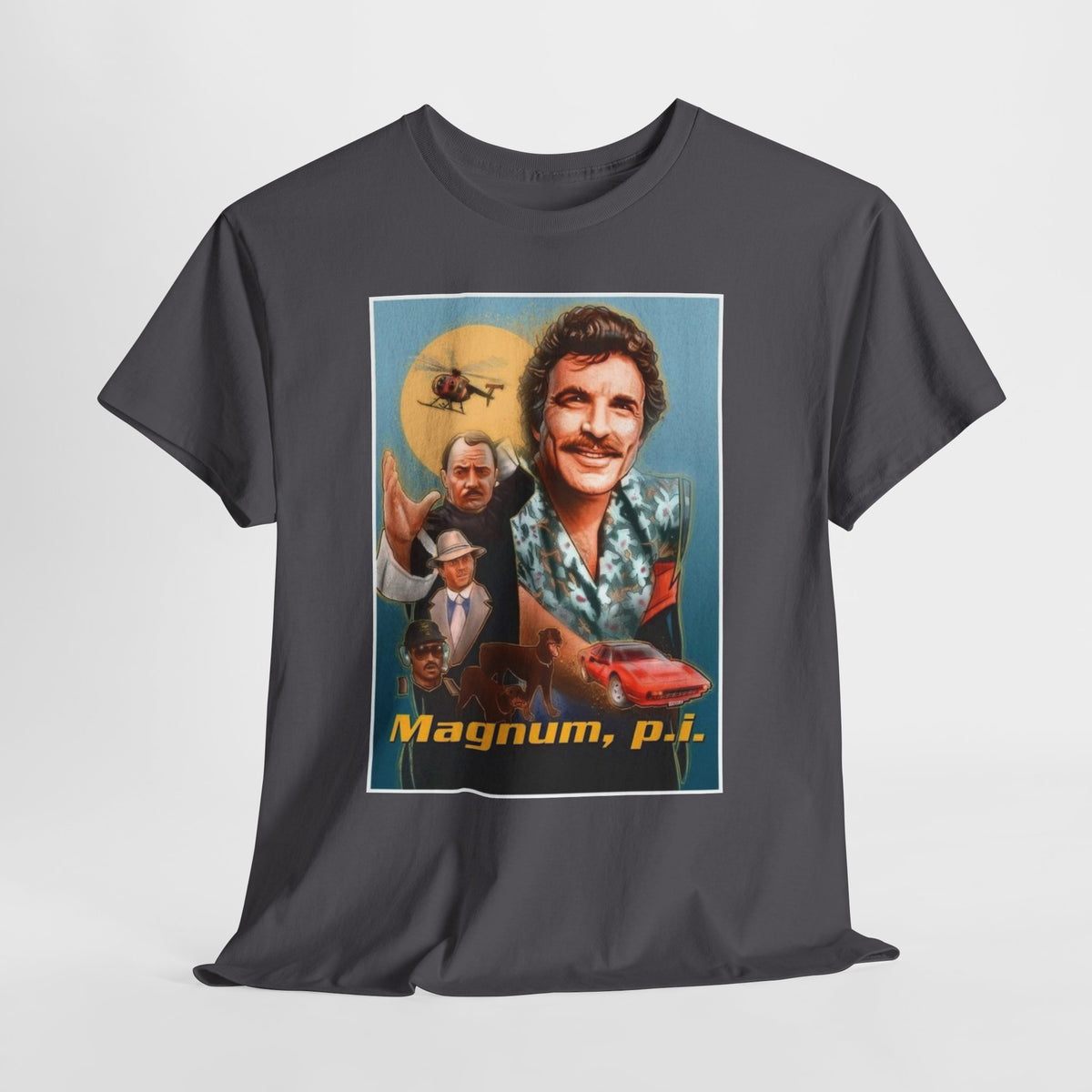 Magnum, P.I. Retro TV Show Inspired Cotton T-Shirt