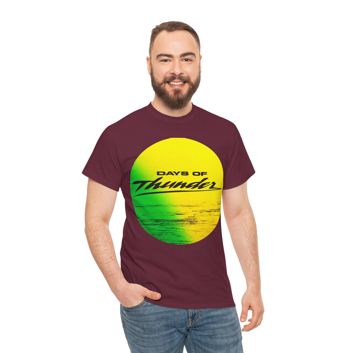 Days of Thunder Retro Graphic Tee / Cotton T-shirt