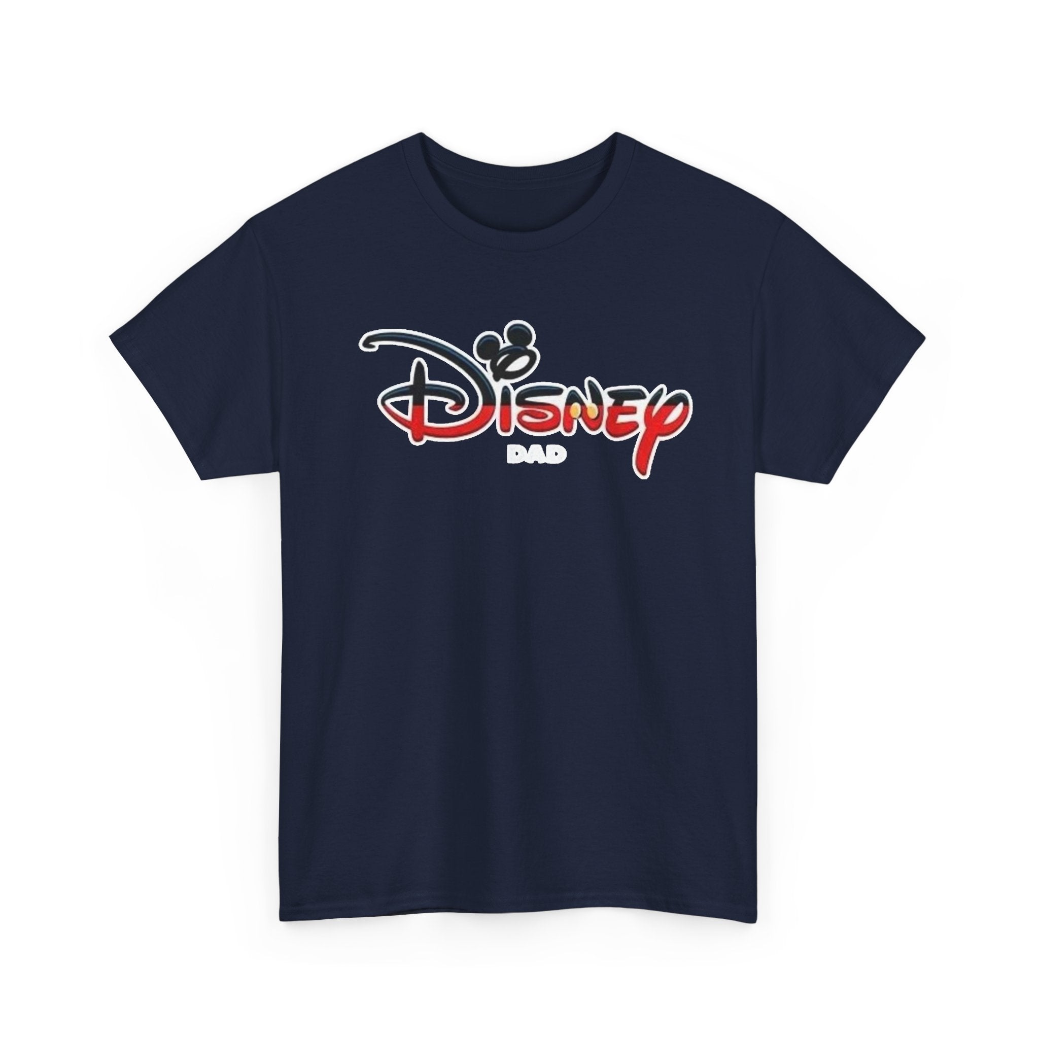 Disney Dad T‑Shirt — Classic Logo Tee for Theme Park Dads