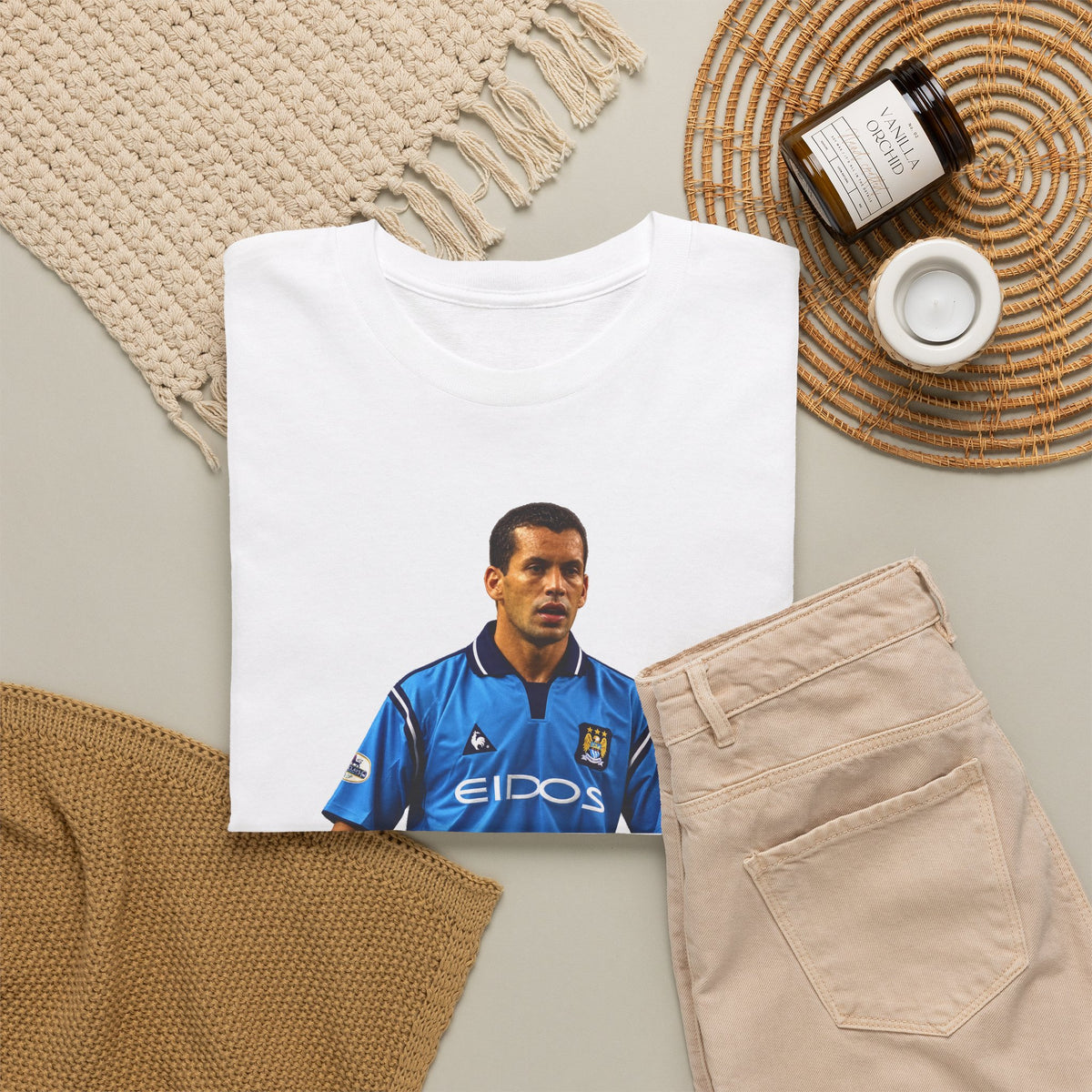 Ali Benarbia Manchester City Legend Cotton T-Shirt