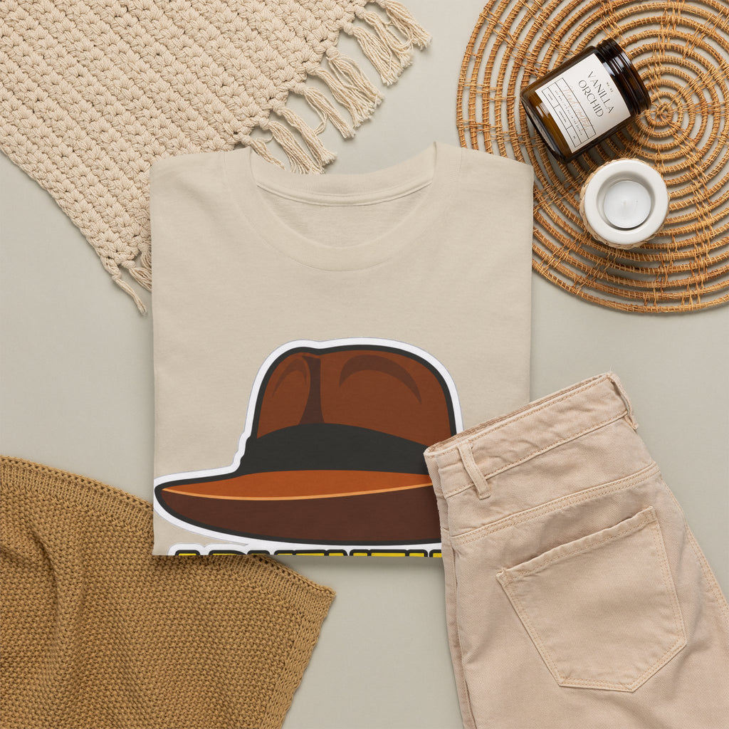 Adventure Has a Name Indiana Jones Graphic Cotton T-Shirt
