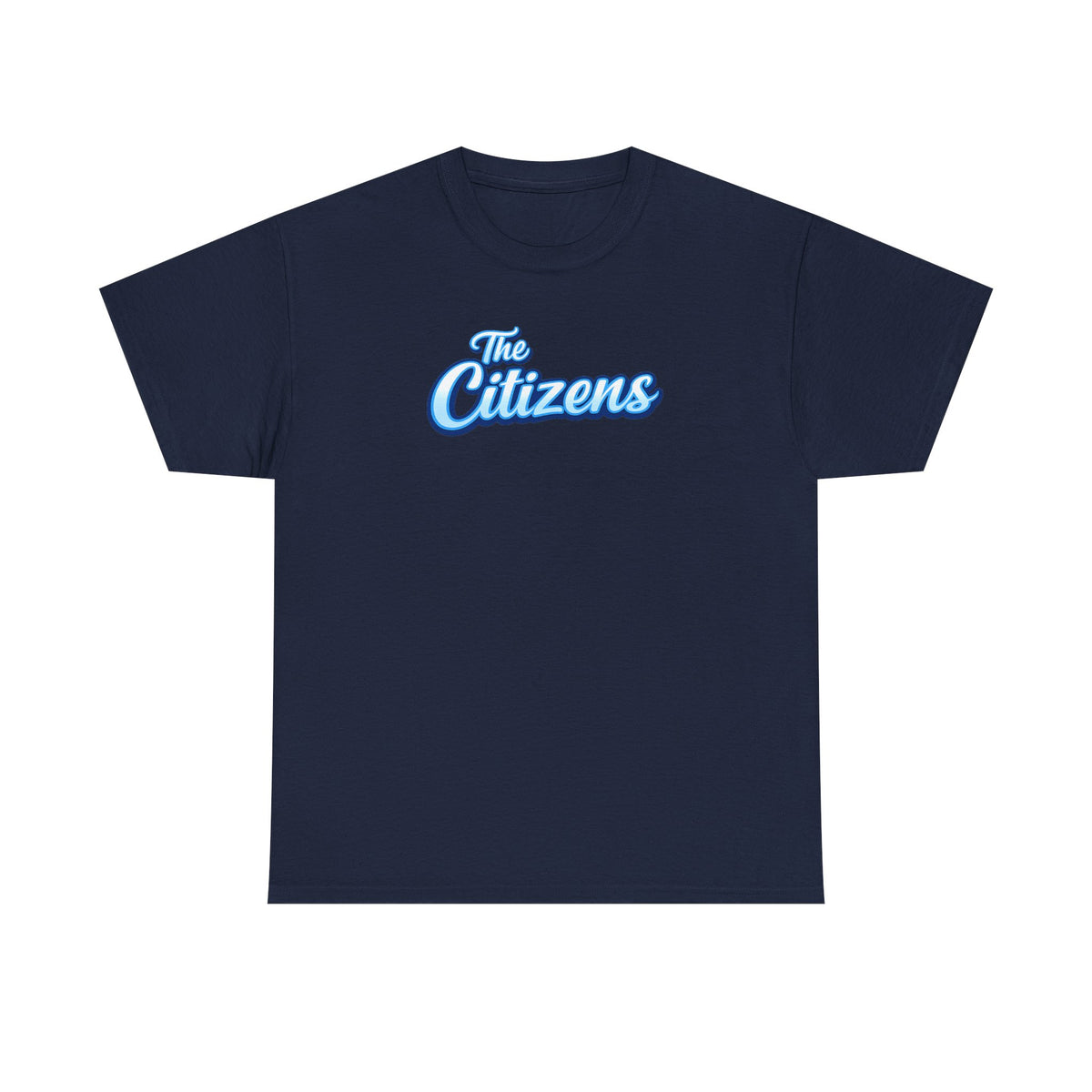 The Citizens Graphic Tee — Retro Script Logo T-Shirt