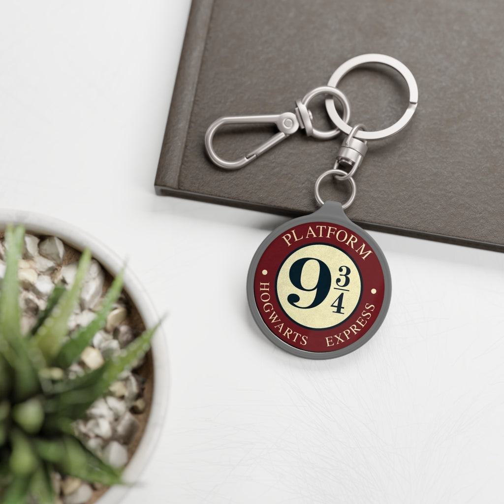 Platform 9 3/4 Hogwarts Express Keyring Tag