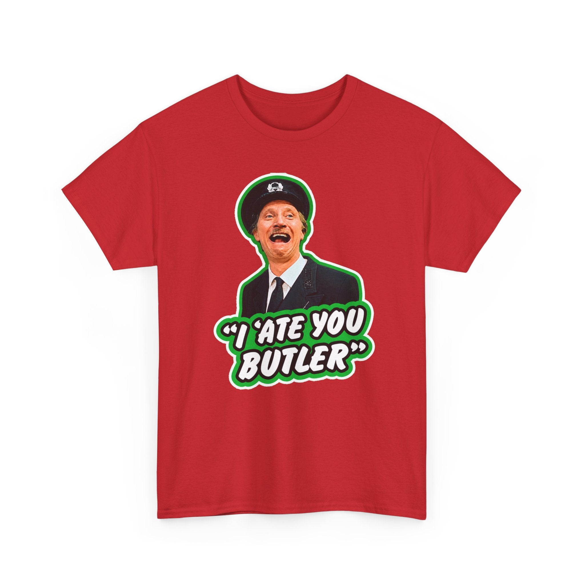 I Ate You Butler T-Shirt — Funny Retro Butler Graphic Tee