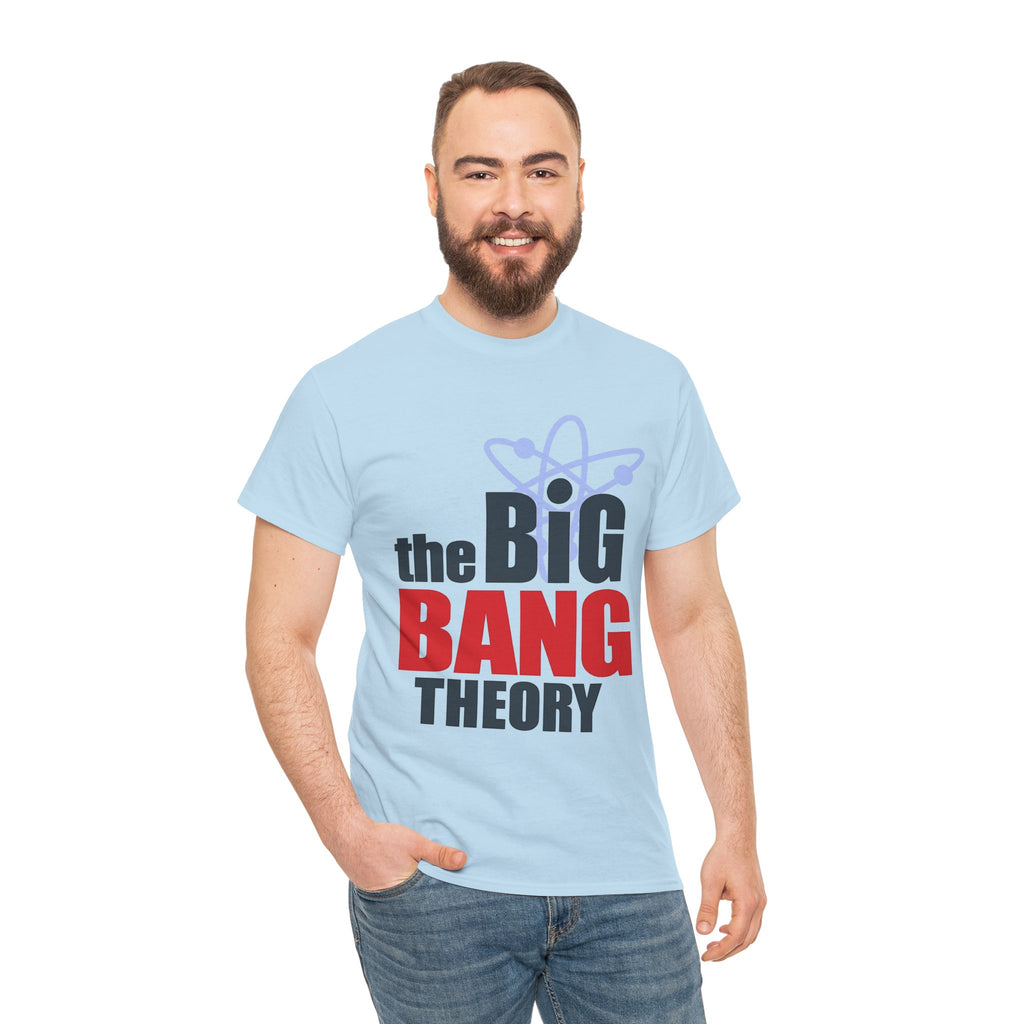 Big Bang Theory Unofficial Logo Tee — Retro Sci‑Fi TV Show T‑Shirt